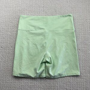 Roxy Workout / Running Compression Shorts Mint Green Wom Sz XL Surf Yoga Summer